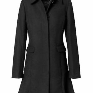 Banana Republic Melton Flounce Coat Mario Bellucci